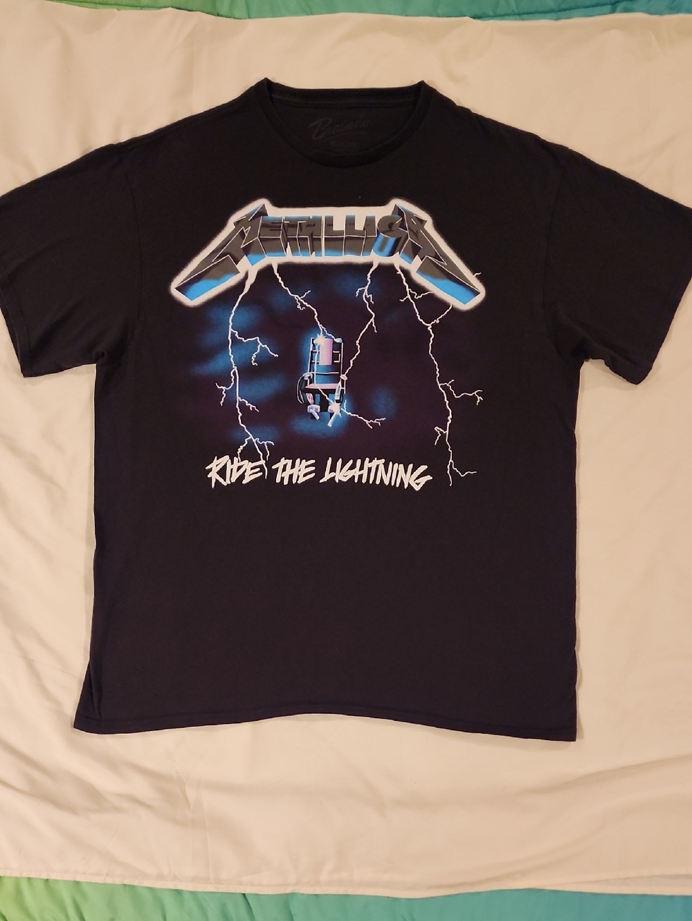 Bravado Black Metallica Tee. Size XL